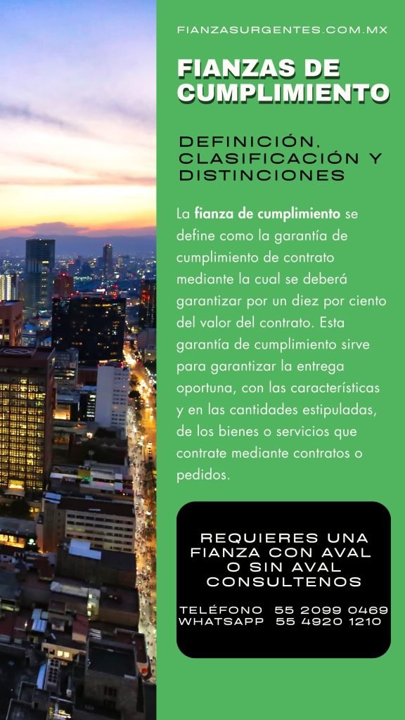Fianzas de Cumplimiento México